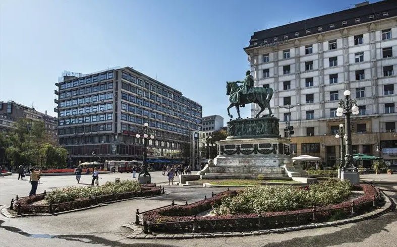 Republic Square &amp; Knez Mihailova Street, Belgrade, Serbia